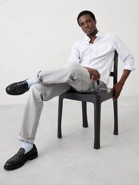 Banana Republic Slim Softwash Melange Shirt